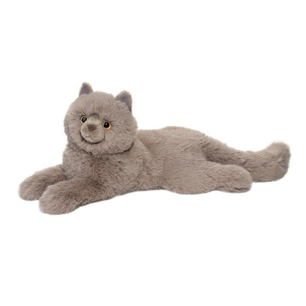 JULIETTE 15" GREY PERSIAN CAT Douglas Cuddle Toy Plush Stuffed Animal